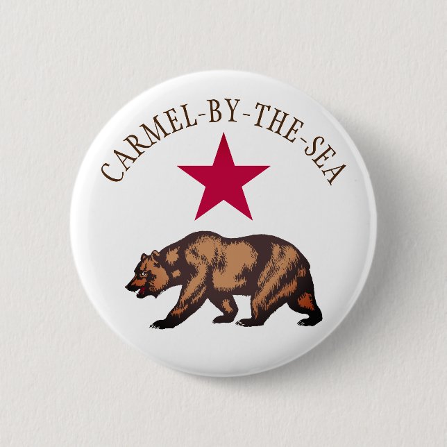 Carmel-by-the-Sea, botón de California (Anverso)