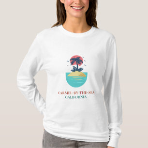 Carmel-by-the-Sea - Camiseta de larga duración de 
