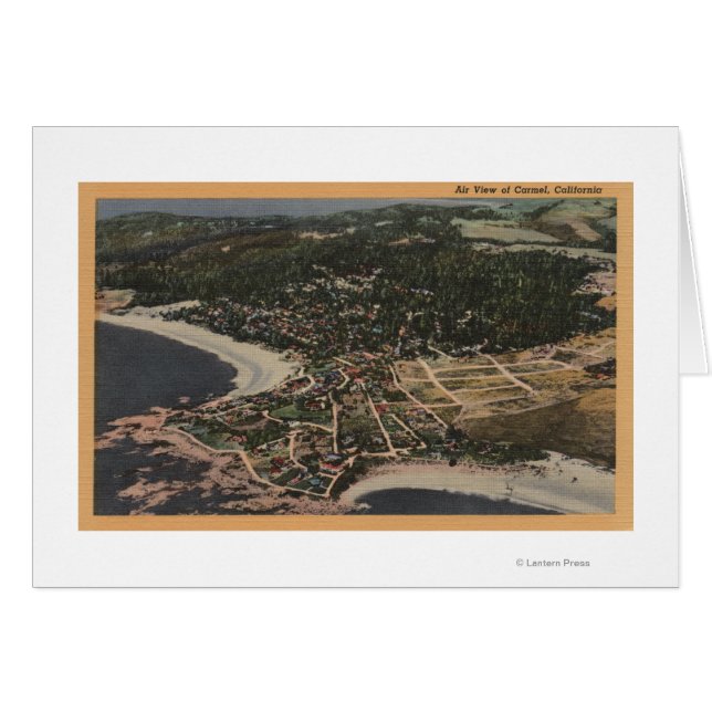 Carmel, California Air ViewCarmel, CA (Anverso (Horizontal))