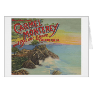 Carmel, Monterey, y arboleda pacífica, CA -