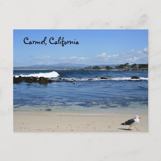 Carmel, postal de California (Anverso)