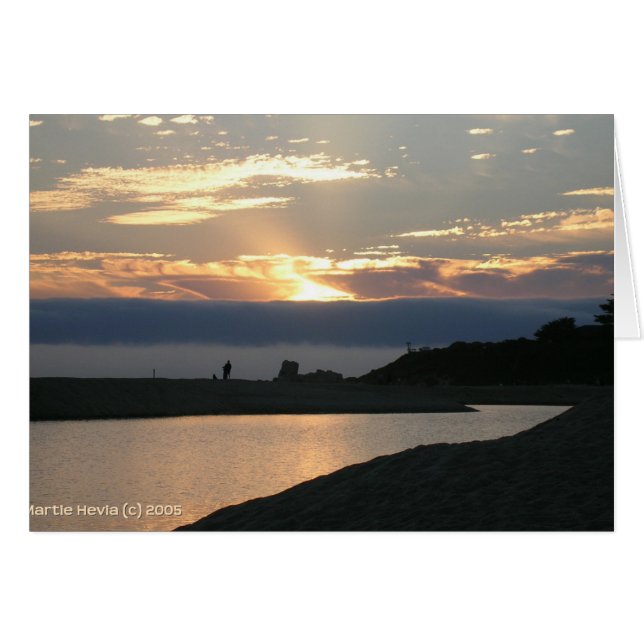 Carmel Sunset Couple (Anverso (Horizontal))