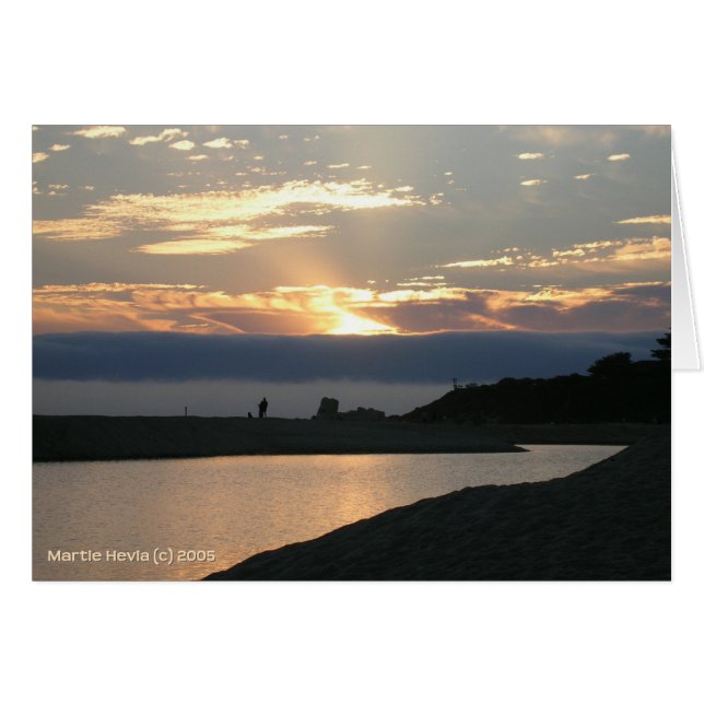 Carmel Sunset Couple (Anverso (Horizontal))