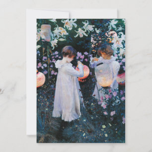 Carnación, Lily, Lily, Rosa   John Singer Sargent