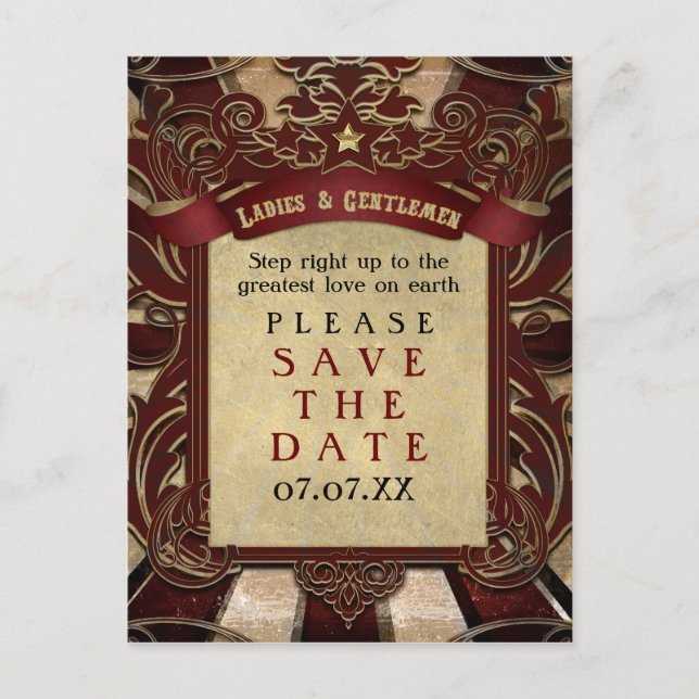 Carnaval Antiguo Tarjeta Postal Elegante Guarda la (Anverso)