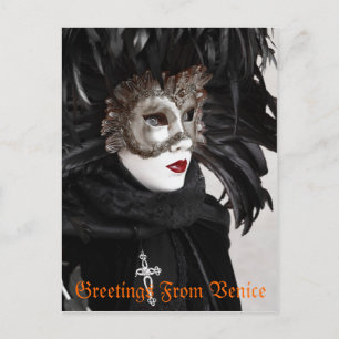 Carnaval de la postal de Venecia