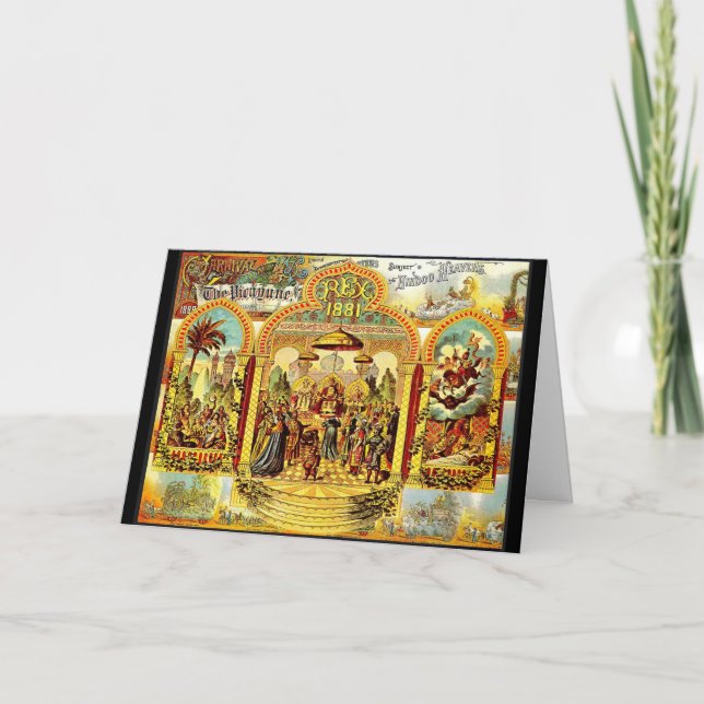 Carnaval de San Valentín - Tarjeta (Anverso)