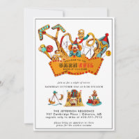 Carnaval Espeluznante | Fiesta de Circo Antiguo Em