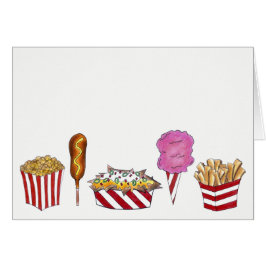 Carnaval Estatal Ferial Foods Corndog Popcorn Nach