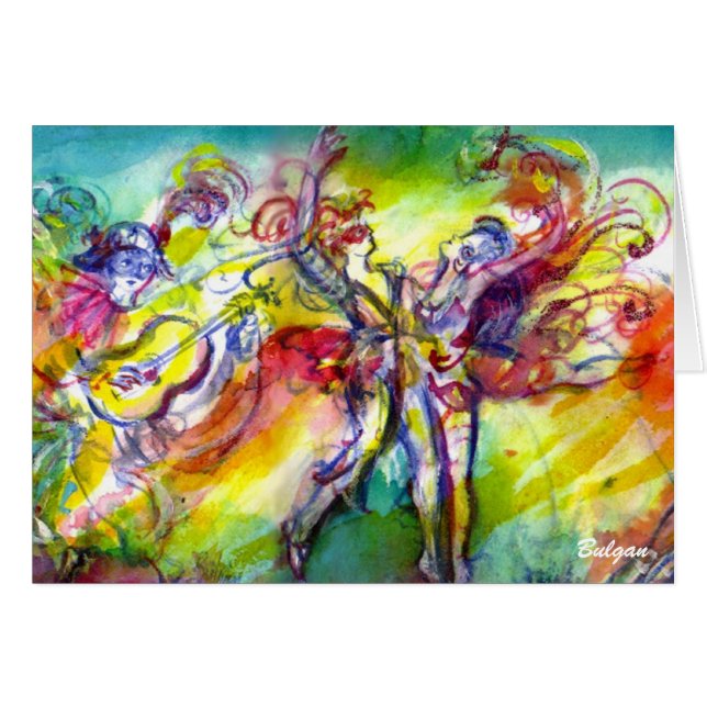 CARNAVAL ITALIANO / Danza, música, teatro (Anverso (Horizontal))