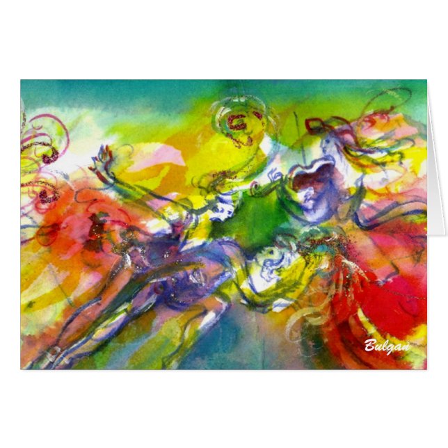 CARNAVAL ITALIANO / Danza, música, teatro (Anverso (Horizontal))