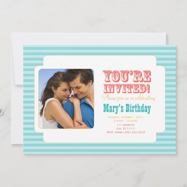 Carnaval occidental - Invitación fotográfica perso (Anverso)