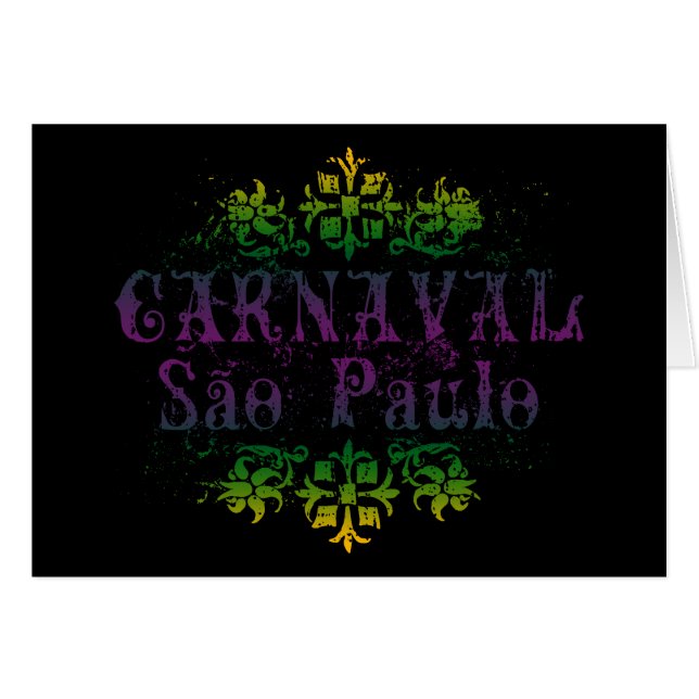 Carnaval Sao Paulo (Anverso (Horizontal))