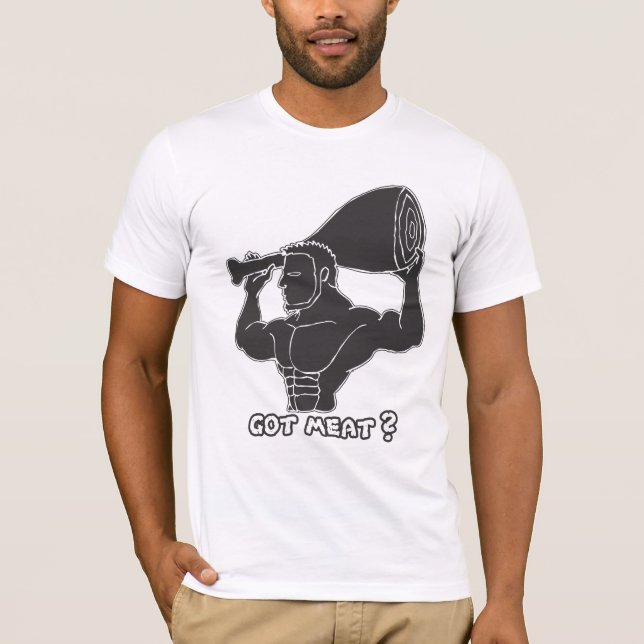 ¿Carne conseguida? Camiseta (Anverso)