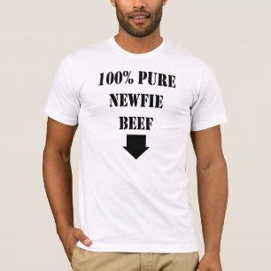 Carne de vaca pura de Newfie de la camiseta de