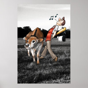 ¡CARNE! Impresión del poster