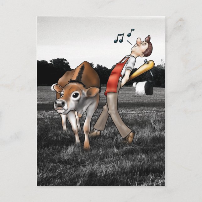 ¡CARNE! Postal (Anverso)