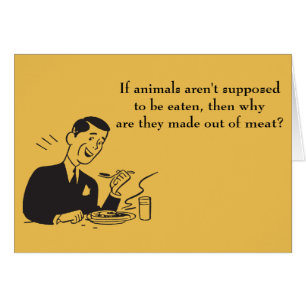 Carne retro Carnívoro Animales comiendo