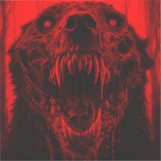 CARNE SIBERIANA | PEGATINA (Anverso)