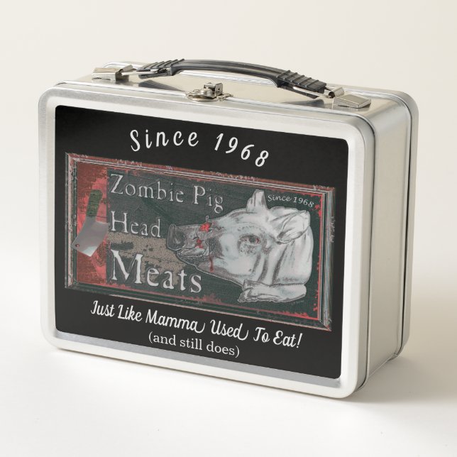 Carne Zombie Pig Head - Desde 1968 (Anverso)