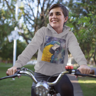 Carnero de macao azul y amarillo