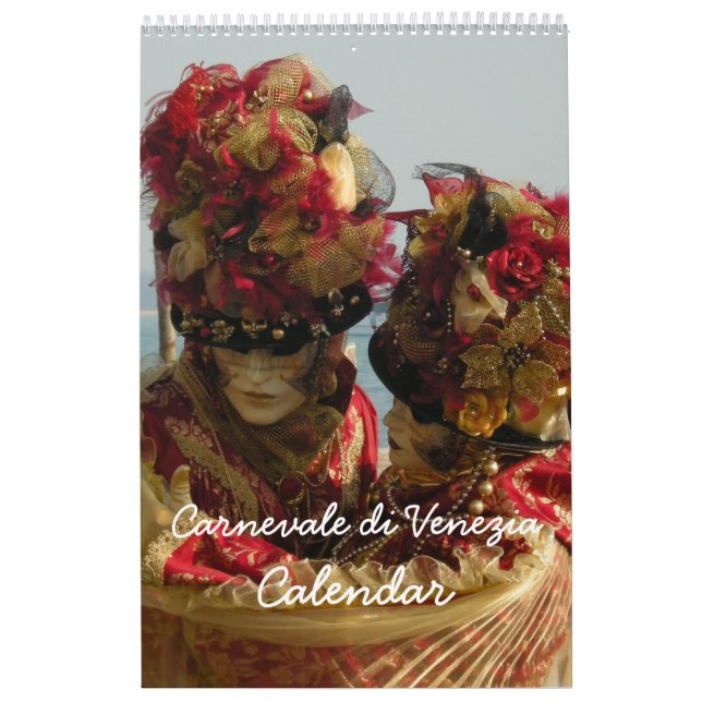 Carnevale di Venezia - Calendario de Carnaval de V (Tapa)