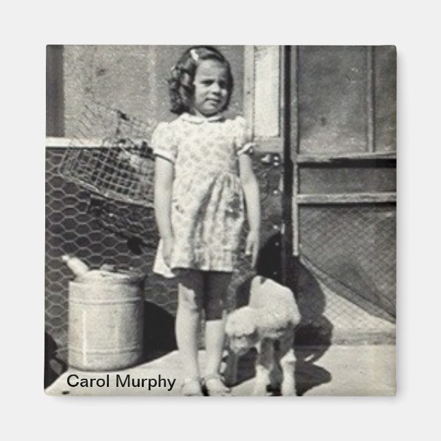 Carol y imán de cordero (Frente)