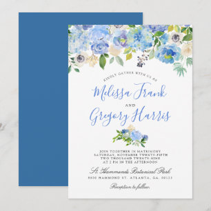 Carolina Bloom Invitación a la boda floral