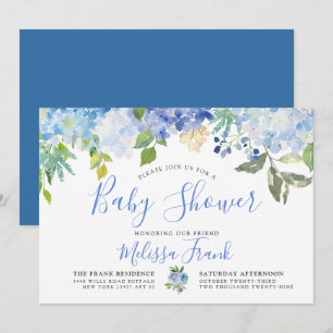 Carolina Bloom   Invitación de Baby Shower