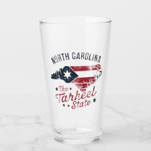Carolina del Norte: El mapa del estado de Tarheel