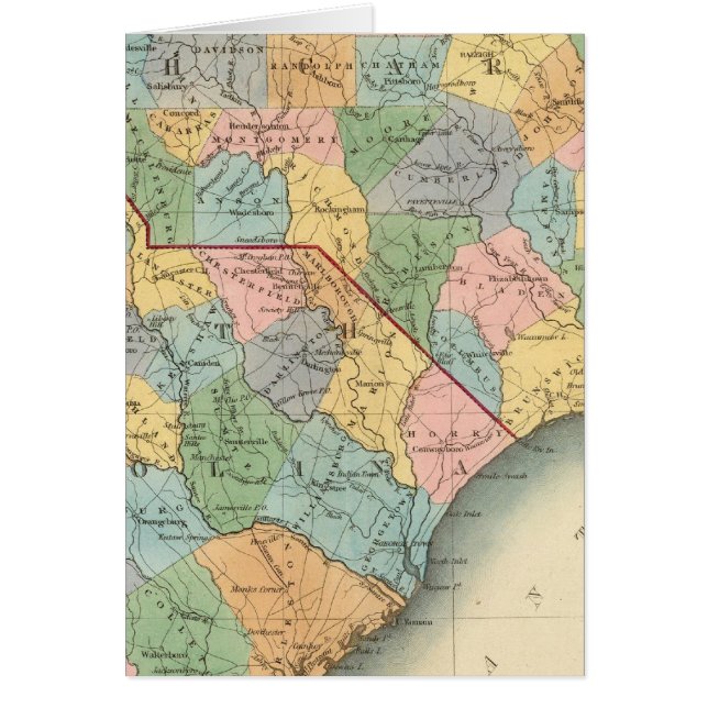 Carolina del Norte y Carolina del Sur 6 (Frente)