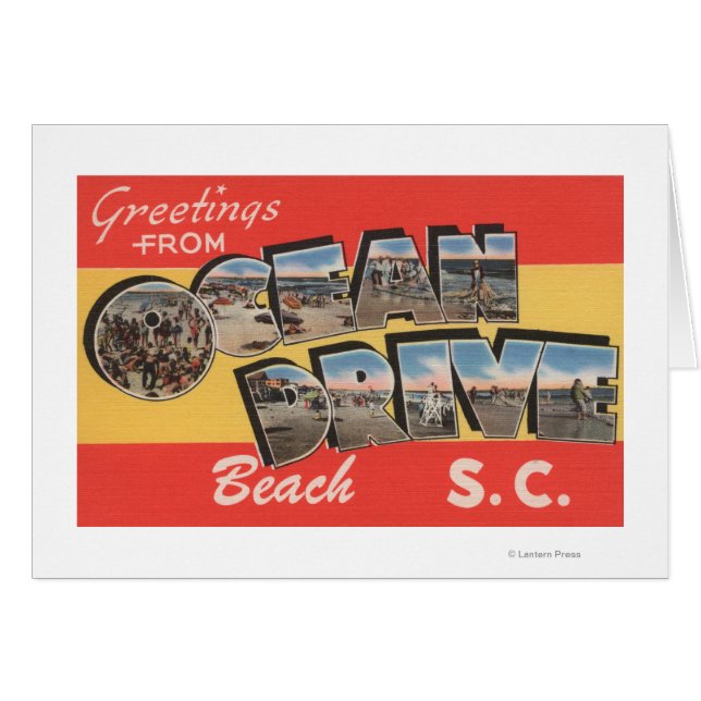 Carolina del Sur - Ocean Drive Beach (Anverso (Horizontal))