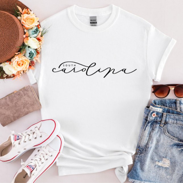 Carolina del Sur vigila camiseta de una mujer (Subido por el creador)