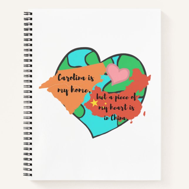 Carolina es mi casa...... Cuaderno (Anverso)