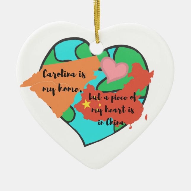 Carolina es mi… ornamento casero (Frente)