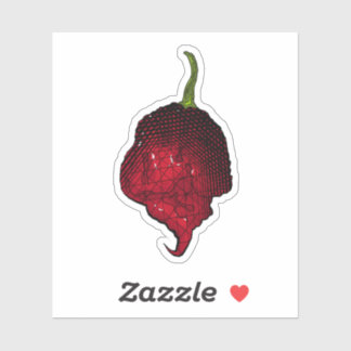 Carolina Reaper Chili Pepper Pegatina