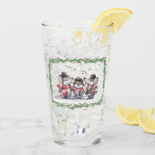 Caroling con micrófono, Mac & Moe Glass Cup