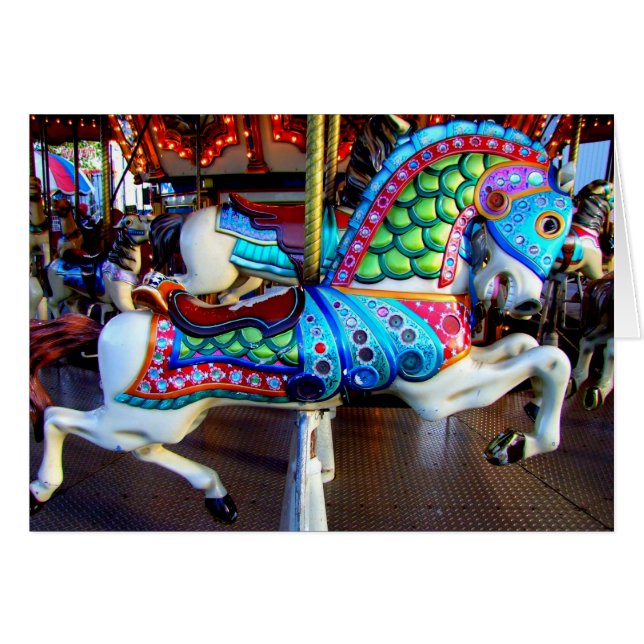 Carousel Pony con máscara (Anverso (Horizontal))
