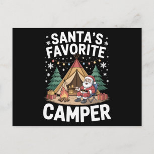 Carpa de Navidad junto a la fogata de la tienda de