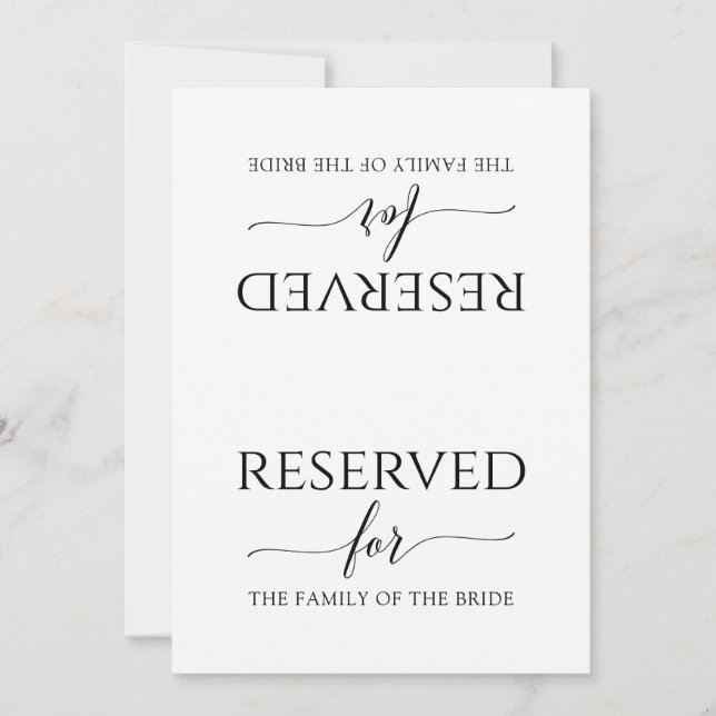 Carpa de Rótulo reservada para caligrafía romántic (Anverso)