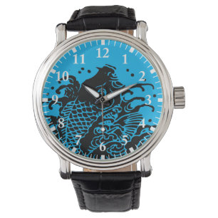 Carpas y relojes de agua