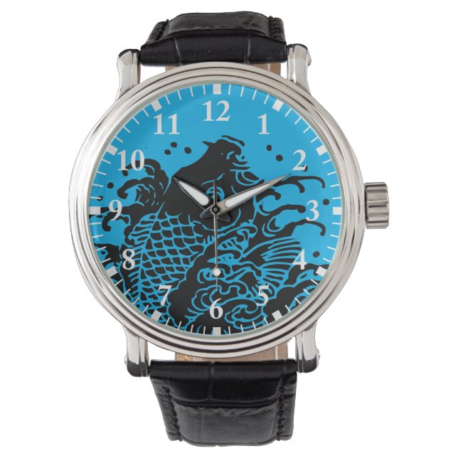 Carpas y relojes de agua (Anverso)