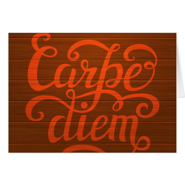 Carpe Diem (Anverso (Horizontal))
