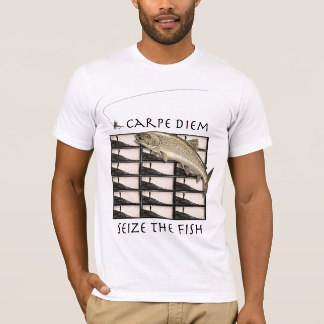 Carpe Diem agarra la camiseta de los pescados (Anverso)