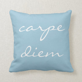 "carpe diem" Cojín decorativo acento