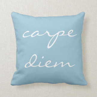 "carpe diem" Cojín decorativo acento