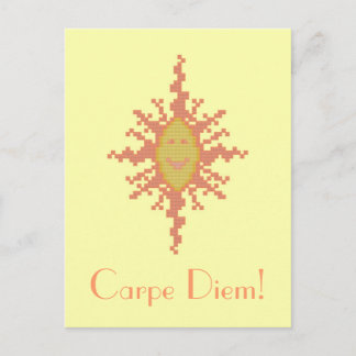 ¡Carpe Diem! Postal de Sunburst