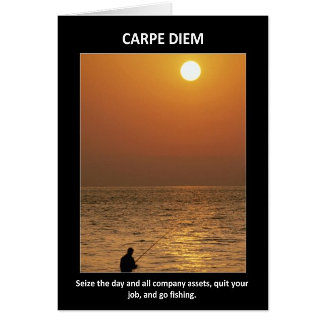 Carpe Diem se apoderó del día (Frente)