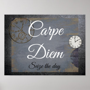 Carpe Diem **Toma del día - impresión de arte