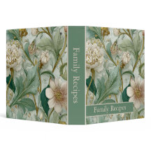 Carpeta Botánica Inspirada en el Art Nouveau